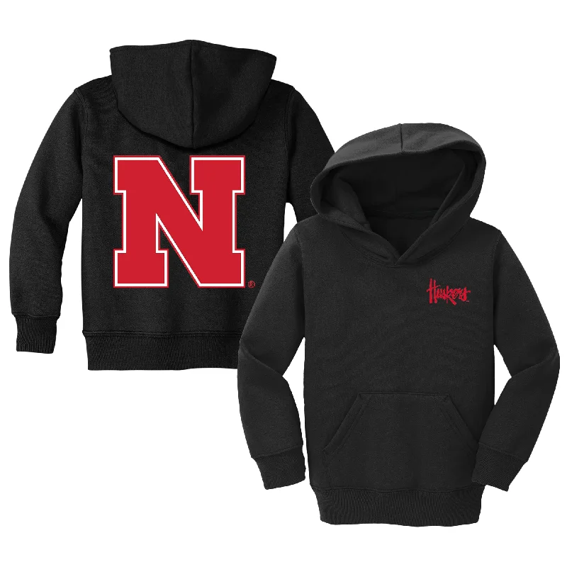 Nebraska Cornhuskers Logo Toddler Pullover Sweatshirt