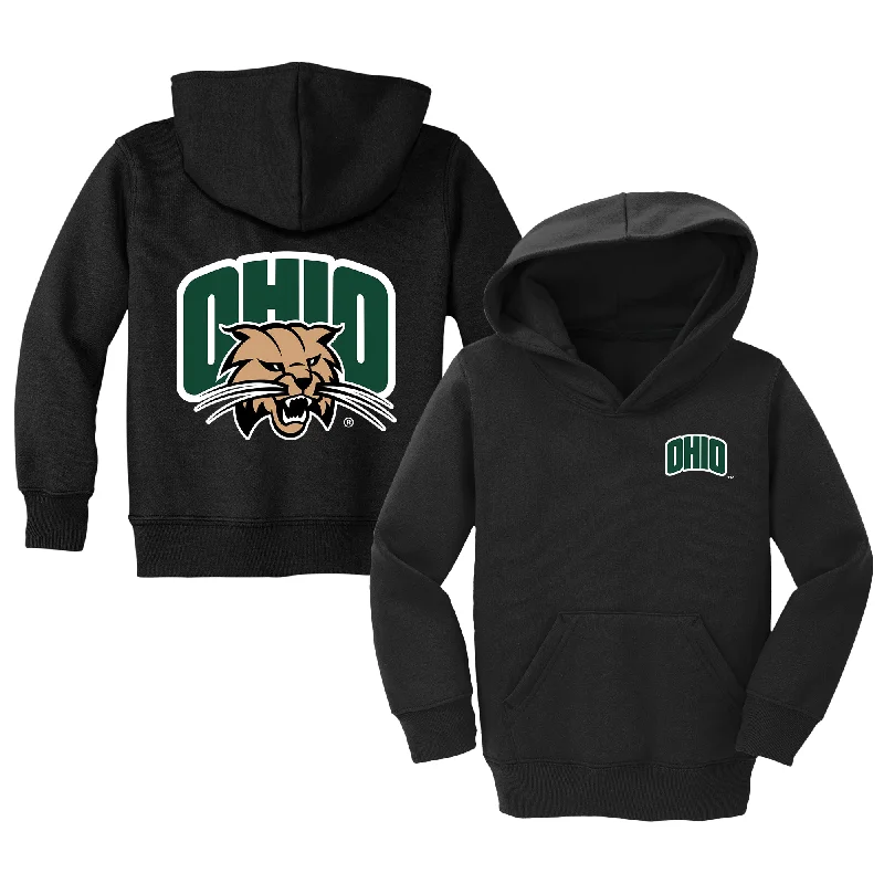 Ohio Bobcats Logo Toddler Pullover Sweatshirt