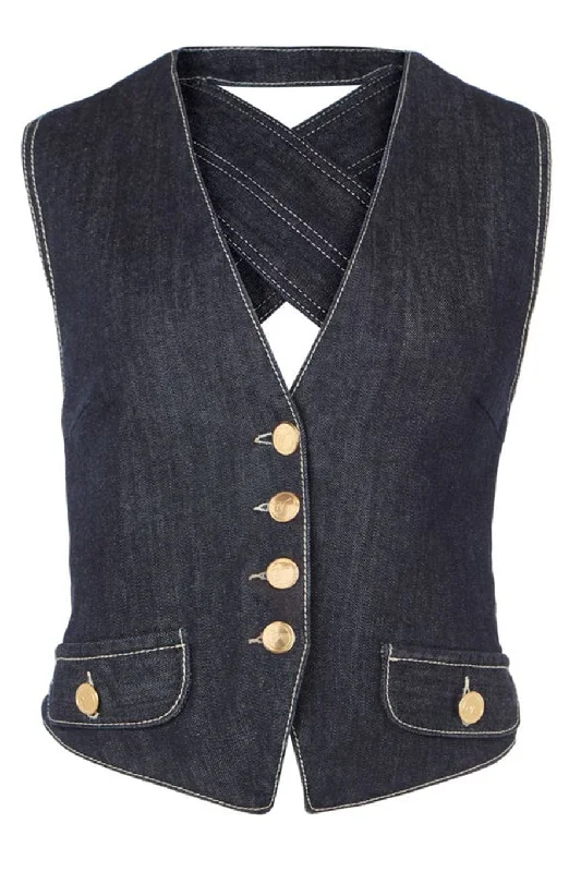 Jerry Denim Waistcoat