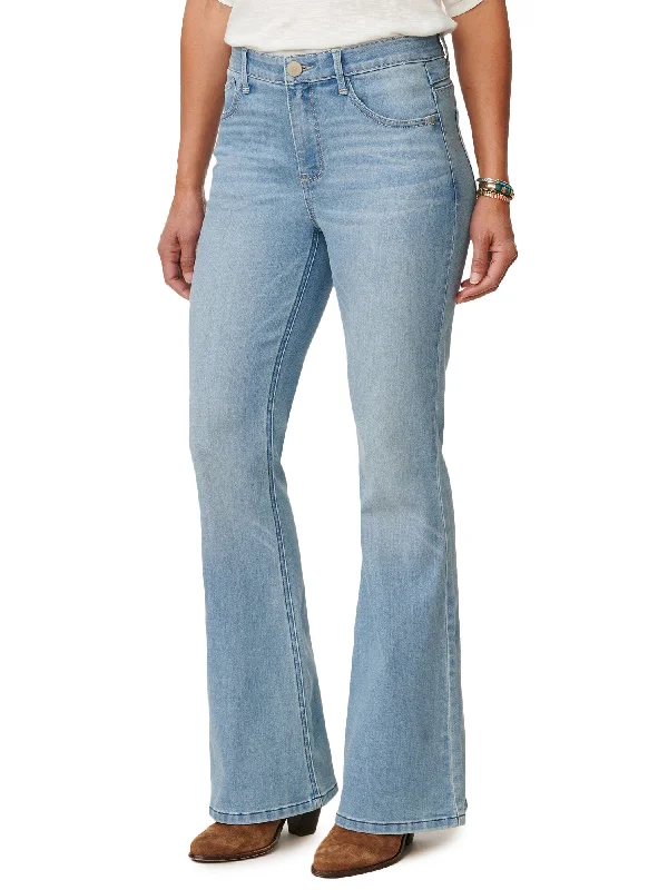 "Ab"solution High Rise Out There Flare Petite Jeans