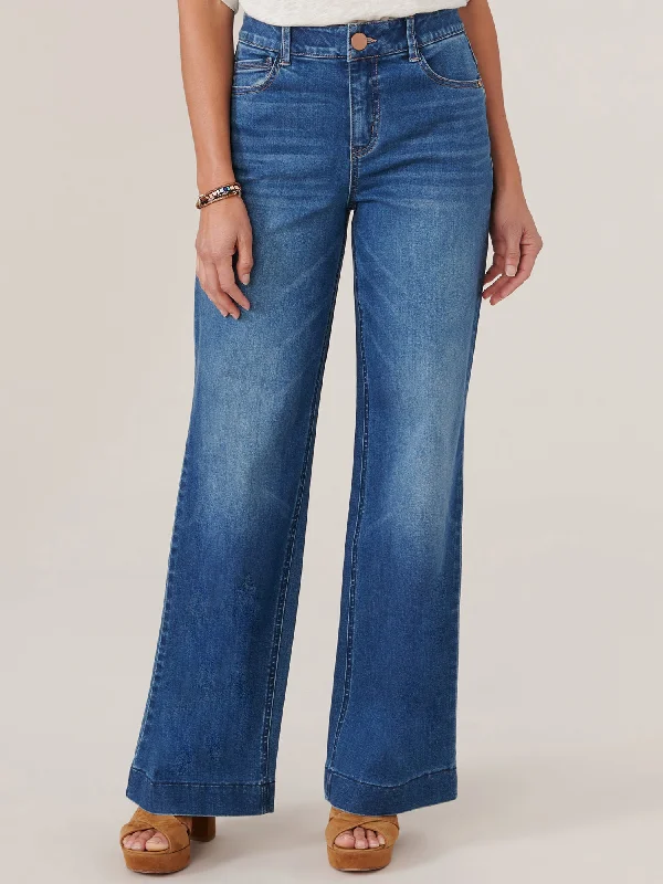 "Ab"solution® High Rise Wide Leg Jeans