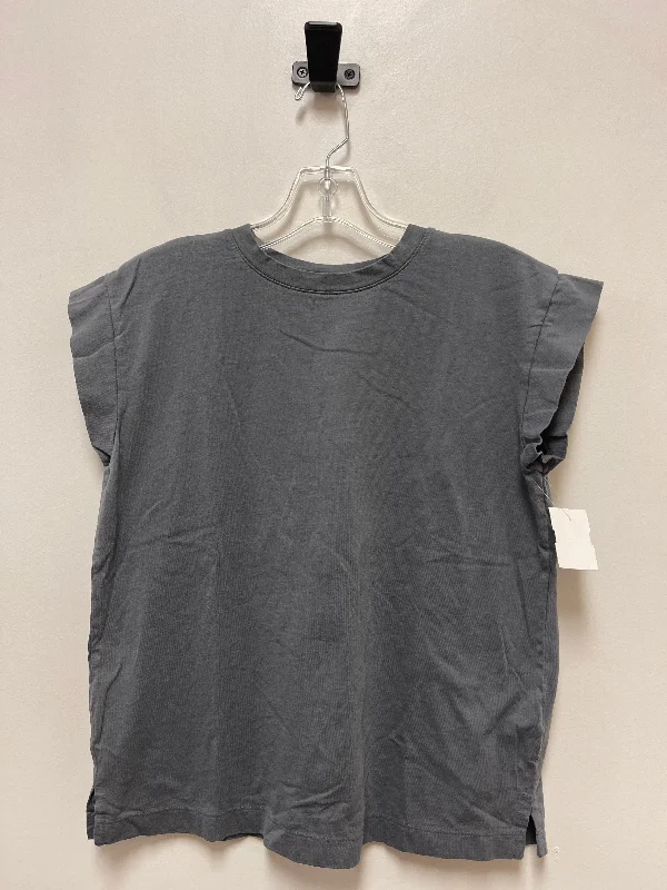 Top Short Sleeve By A New Day In Grey, Size: Xs