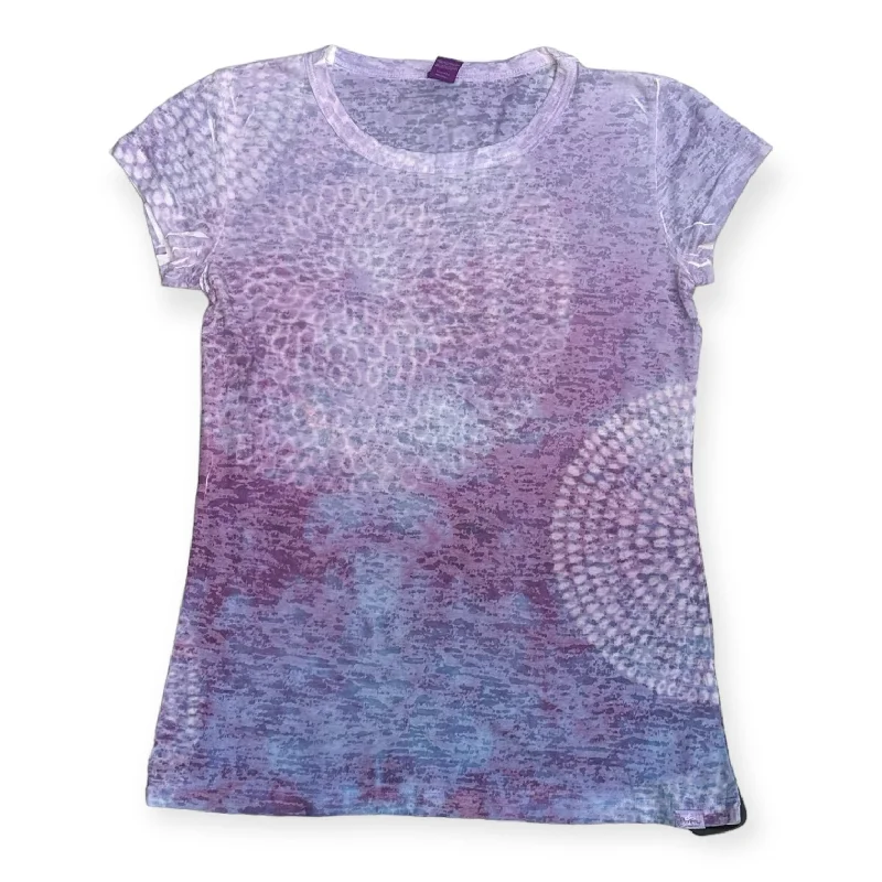 Top Short Sleeve By Prana In Purple, Size: S