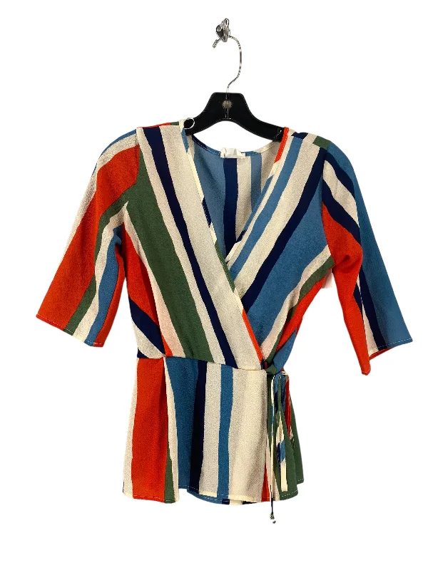 Top Short Sleeve By Sienna Sky In Multi-colored, Size: Xs