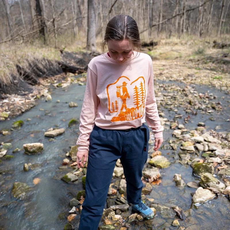 Backpacking Days Long Sleeve - Heather Peach