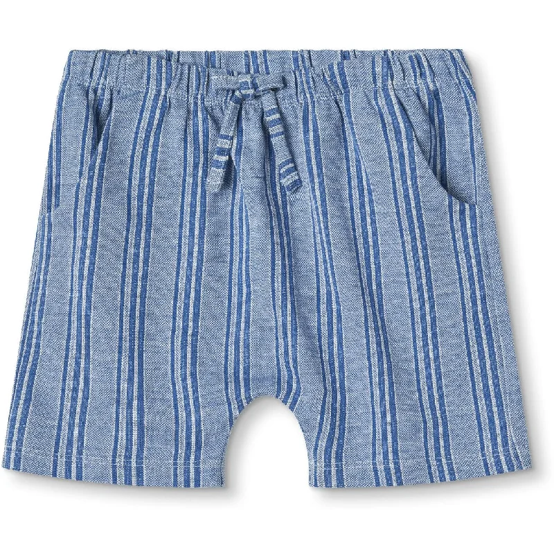 Fliink Cloud Dancer Mazerine Blue Stripe Miro Shorts