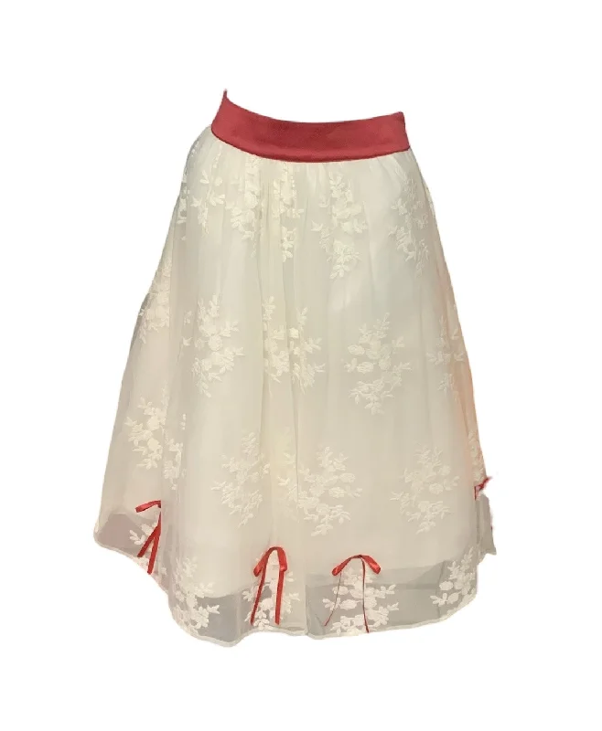 The Dress Shop Women’s White Skirt M