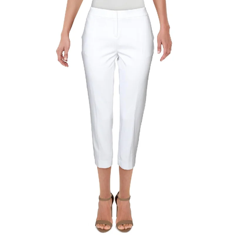 Womens Low Rise Ankle Capri Pants